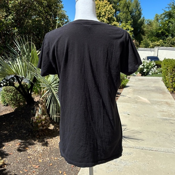 Lucky 13 Miss Alley Cat Juniors Size XL Black Scoop Neck Tee - Picture 4 of 9